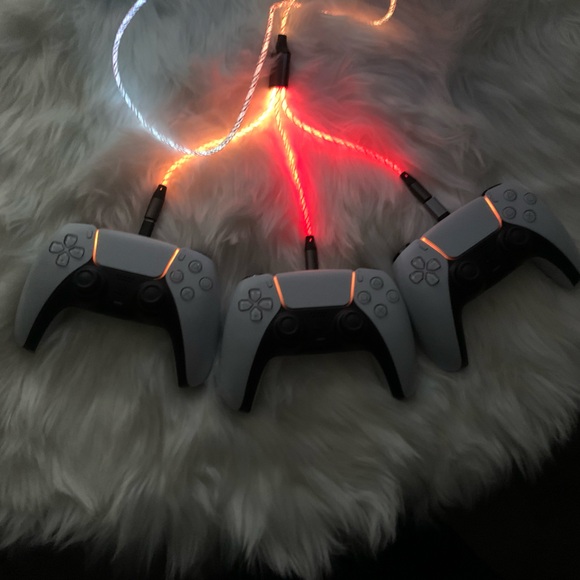 Colorful Fast Charging Cable For Sony PlayStation 5 Controller - Picture 5 of 14